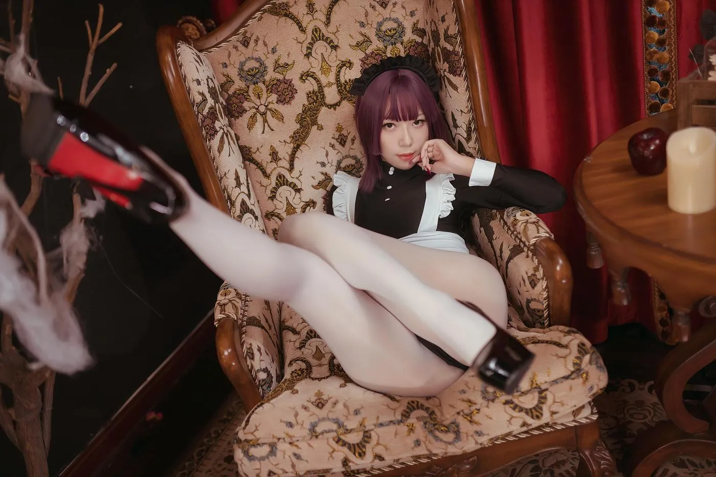 Money冷冷 – NO.31 高叉女仆 [25P]插图9
